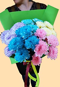 Букет 5 Хризантем